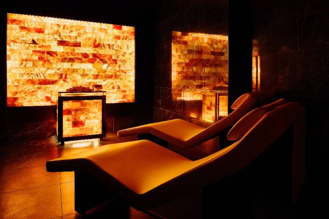 Relax del sale<br>
Salt relax room<br>
Salz Ruheraum